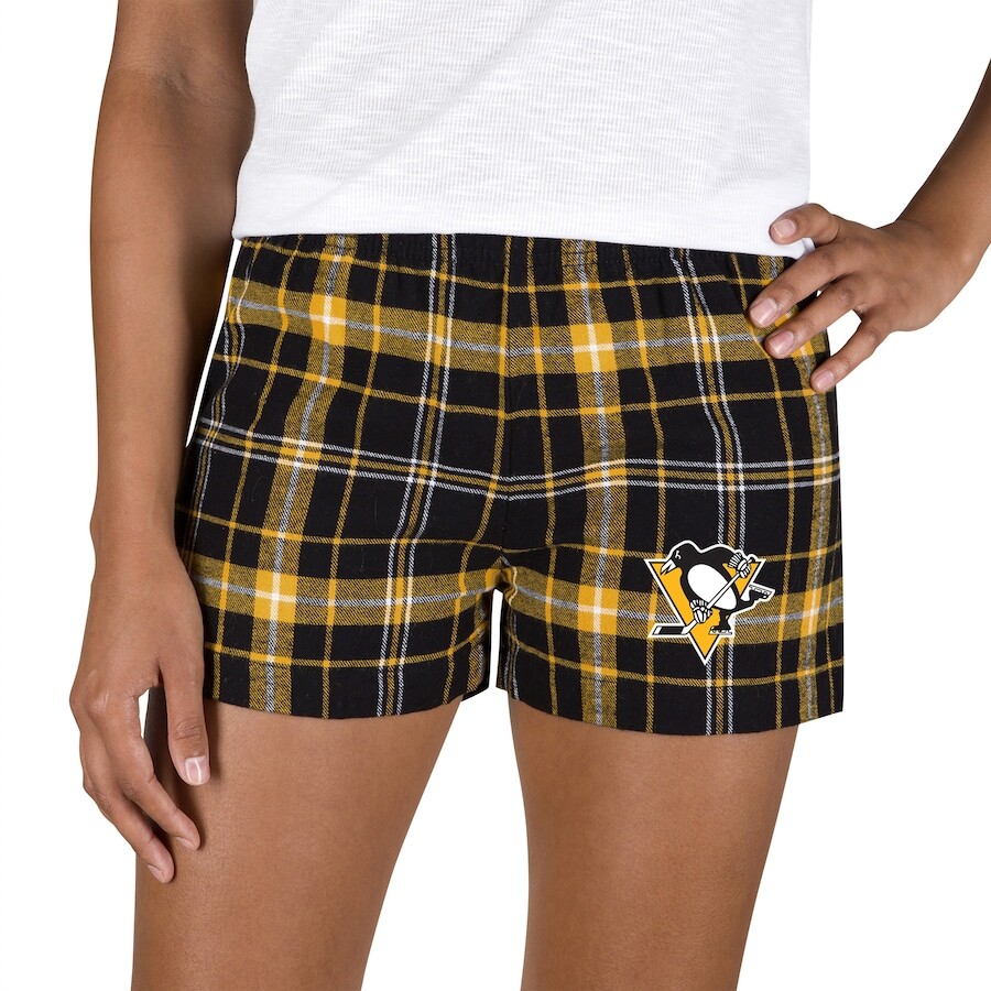 

Шорты Concepts Sport Pittsburgh Penguins, черный