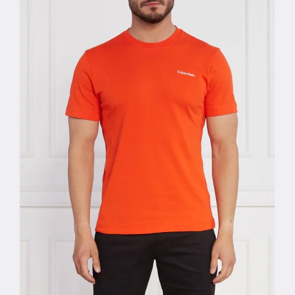 

Облегающая футболка Calvin Klein, оранжевый