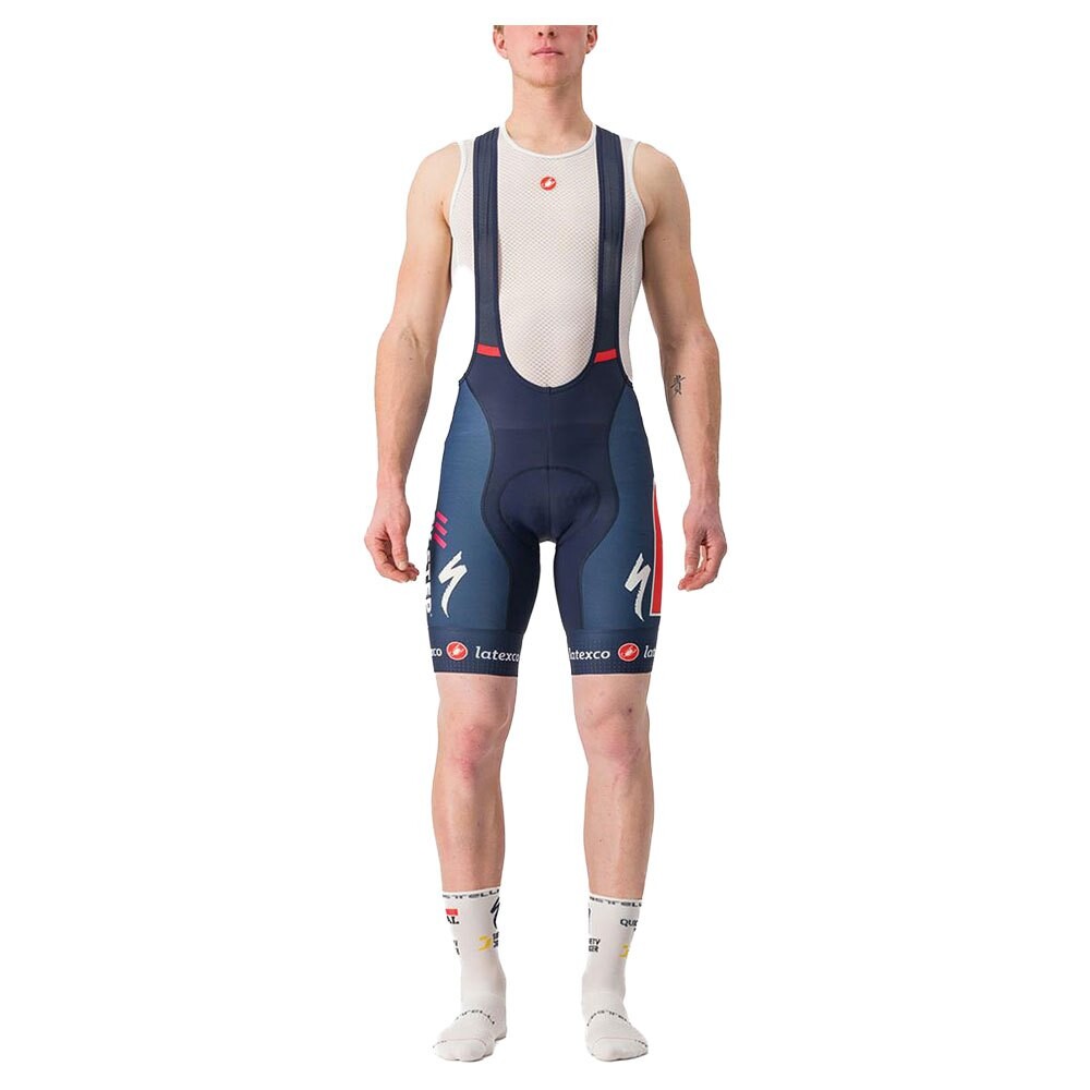 

Шорты Castelli Competizione Soudal Quick-Step 2023 Bib, разноцветный