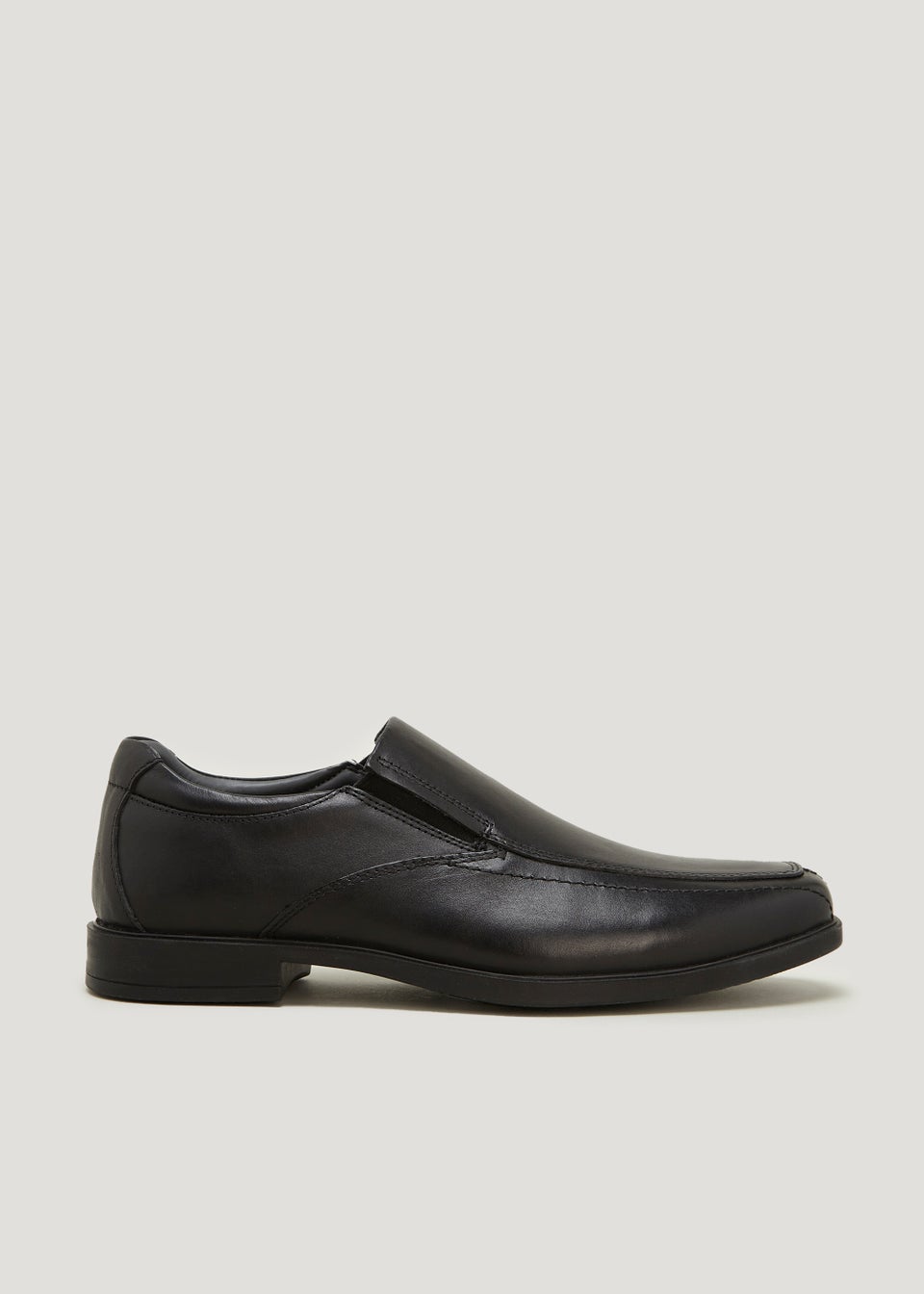Soleflex Черные туфли-фартуки из натуральной кожи