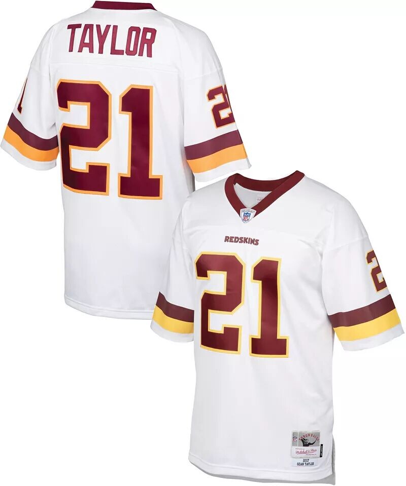 

Мужская футболка Mitchell & Ness Washington Commanders Sean Taylor № 21, 2007 г.