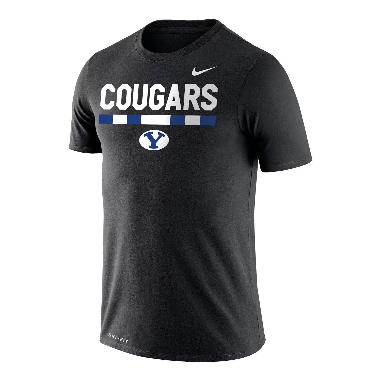 

Мужская черная футболка BYU Cougars Team DNA Legend Performance Nike, Черный