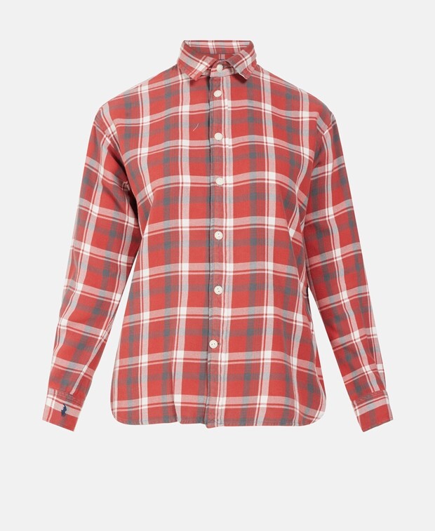 

Рубашка блузка Polo Ralph Lauren, красный