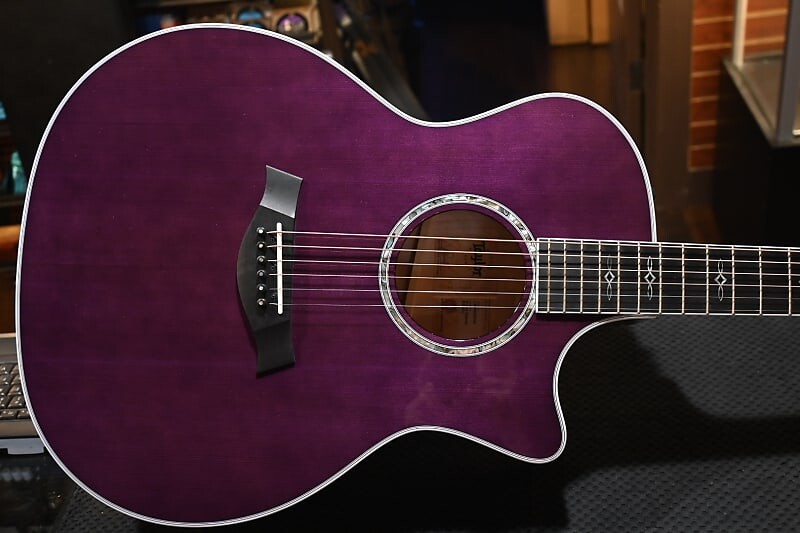 

Акустическая гитара Taylor 614ce Special Edition - Trans Purple #3045