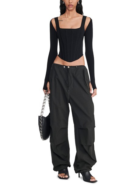 

Корсетный топ Pointelle Dion Lee, черный