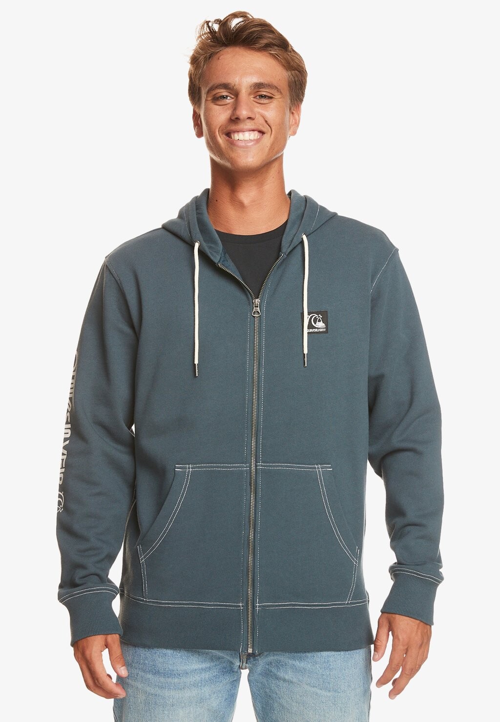 

Толстовка на молнии Quiksilver, синий
