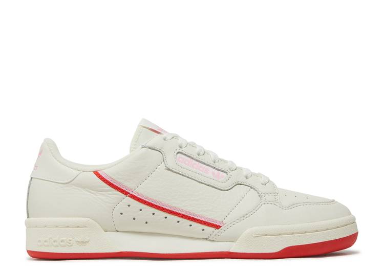 Кроссовки Adidas WMNS CONTINENTAL 80 'OFF WHITE PINK', белый кроссовки munich continental white pink