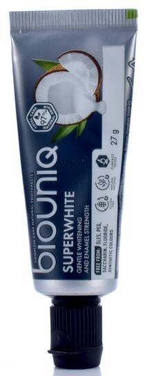 

Отбеливающая паста с кокосом, 27 г Biouniq Superwhite, inna