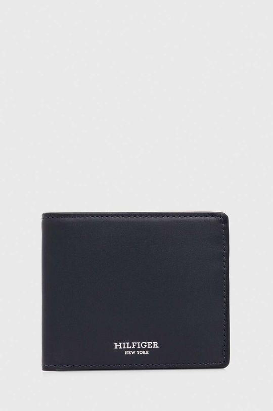 Кожаный кошелек Tommy Hilfiger, темно-синий