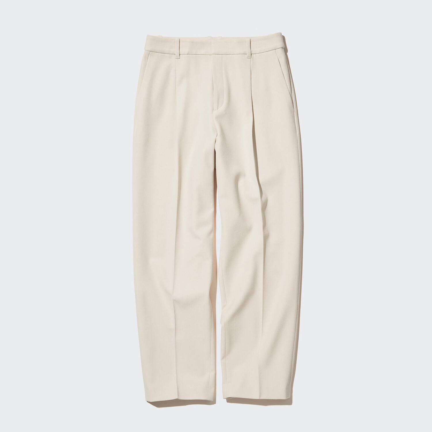 

Брюки UNIQLO Heattech с защипами, айвори