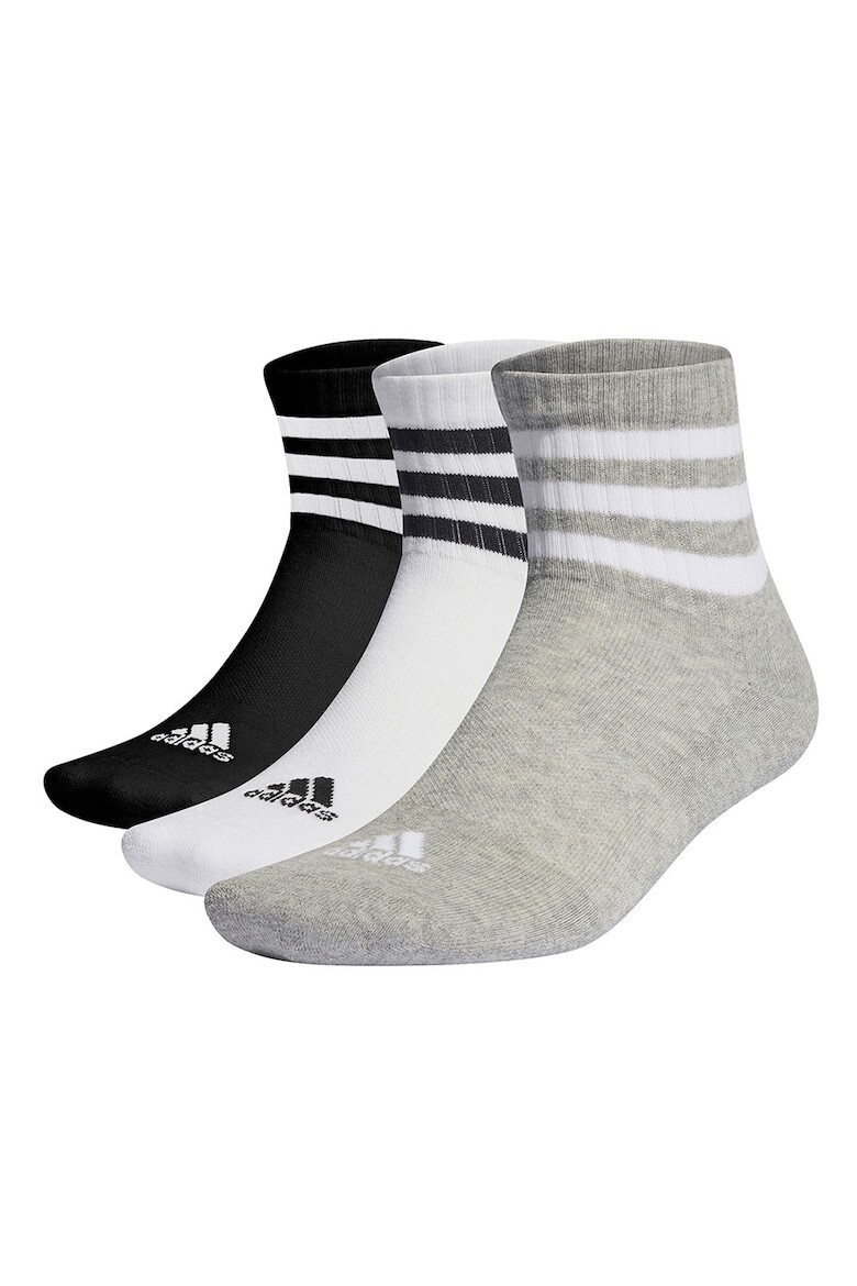 

Короткие полосатые носки - 3 пары Adidas Performance, черный