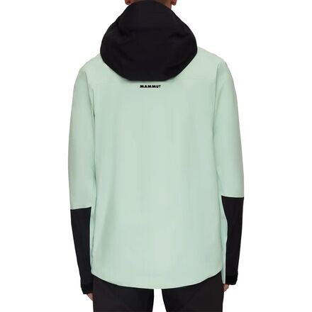 

Куртка с капюшоном Haldigrat Air HS мужская Mammut, цвет Neo Mint/Black