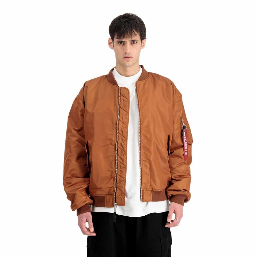 

Куртка Alpha Industries Ma-1 Cs Bomber, коричневый
