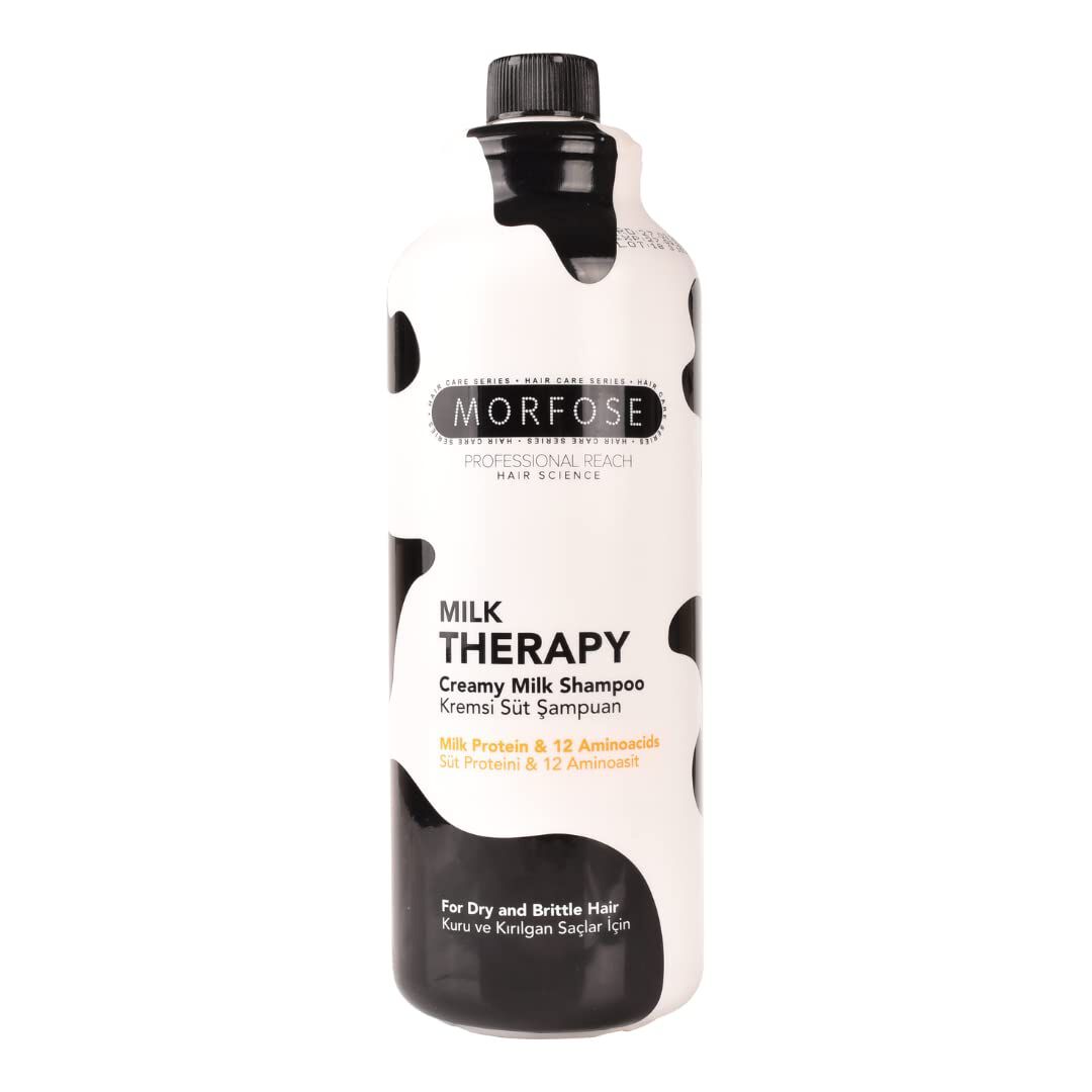 Шампунь для сухих и ломких волос Morfose Milk Therapy, 1000 мл