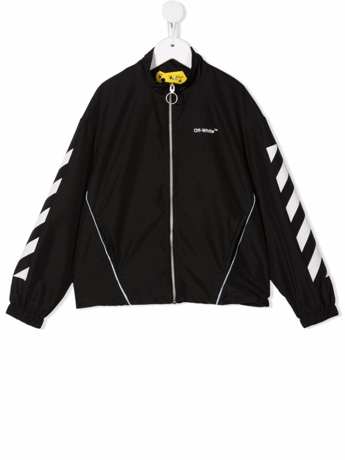 

Спортивная куртка с логотипом Off-White Kids, черный