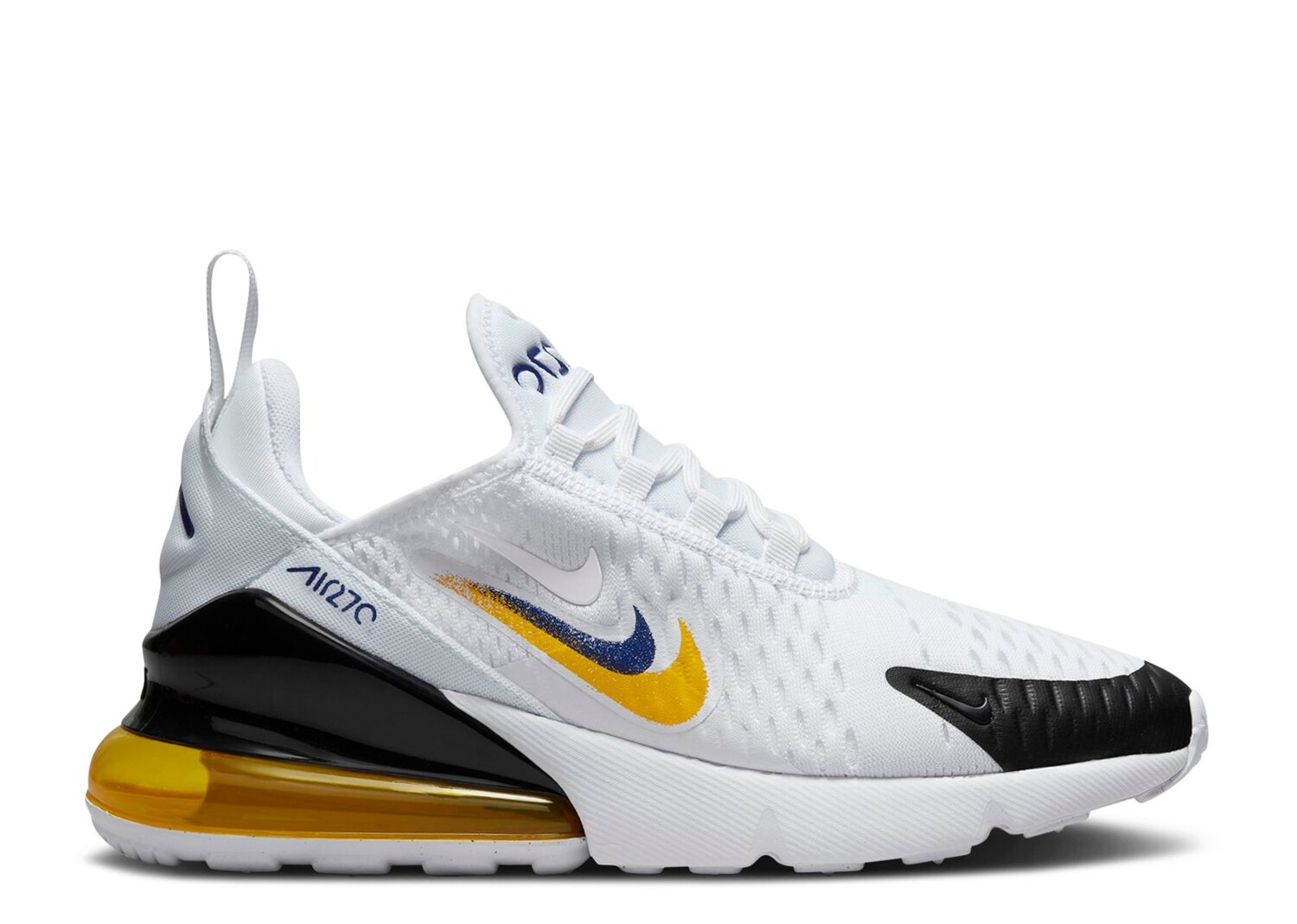 

Кроссовки Nike Air Max 270 Gs 'Multi-Swoosh - White University Gold', белый