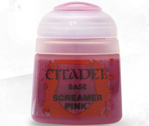 

Миниатюра Games Workshop Citadel Base Paint: Screamer Pink (12ml)