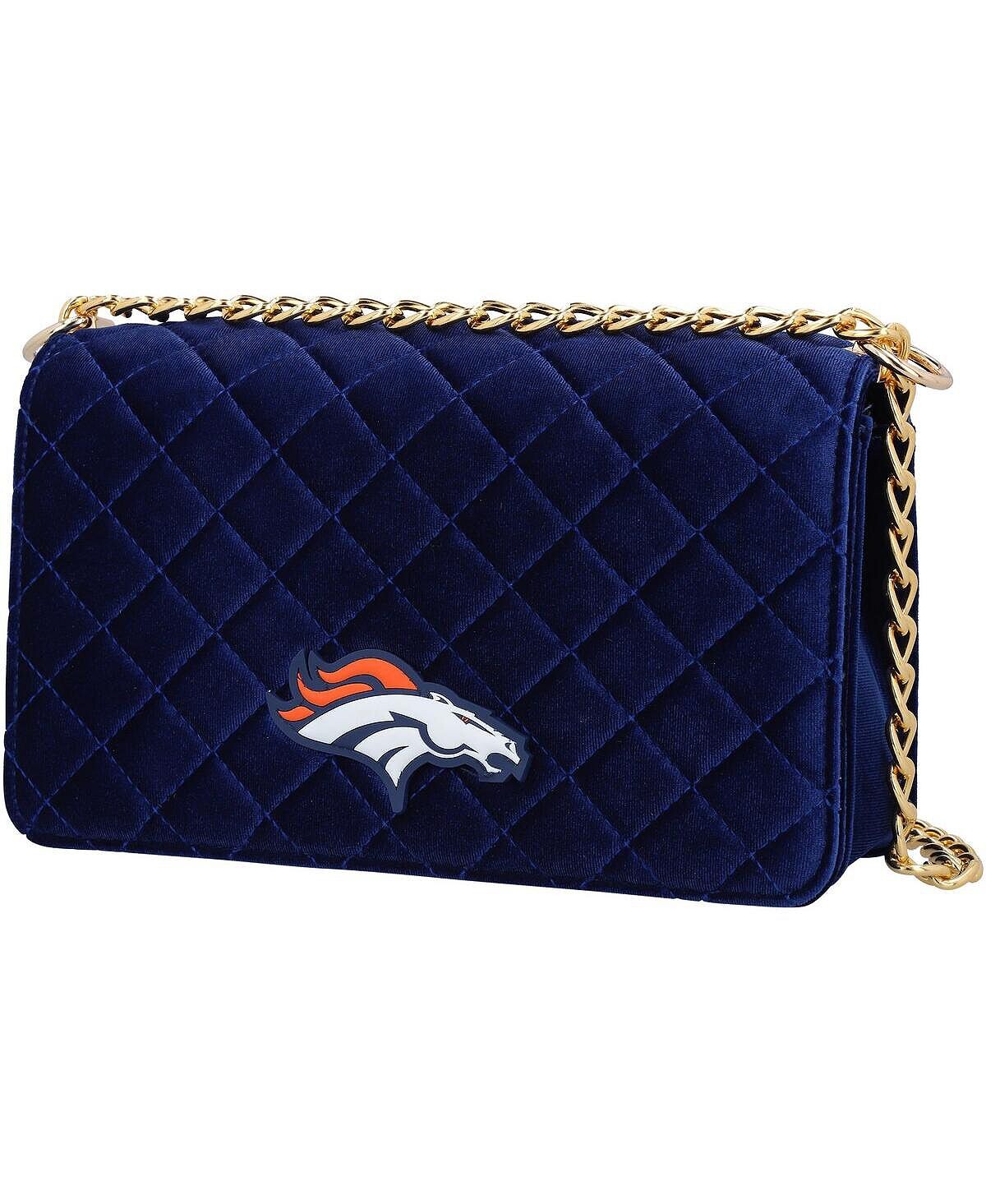 

Женская бархатная цветная сумка Denver Broncos Team Cuce