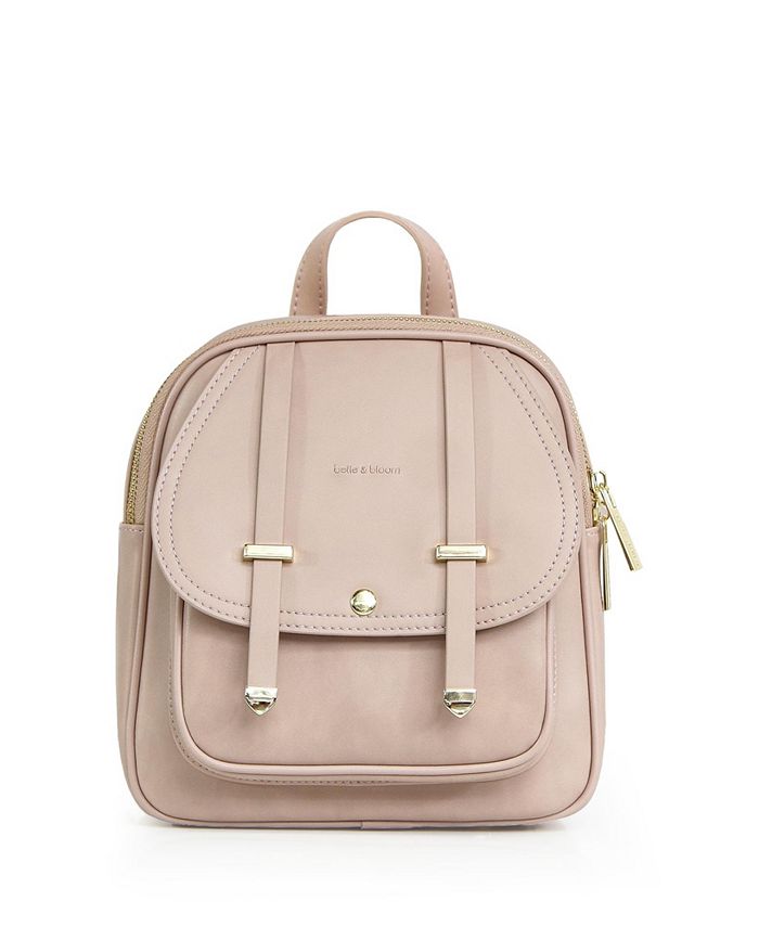 Женский кожаный рюкзак Camila Belle & Bloom, розовый рюкзак кожаный черный женский lmr 8137j