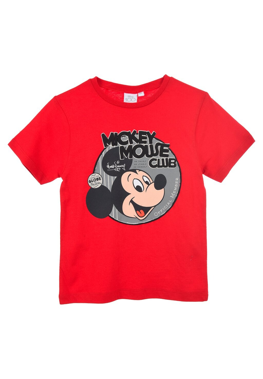 

Футболка с принтом Mickey & Minnie, цвет rot