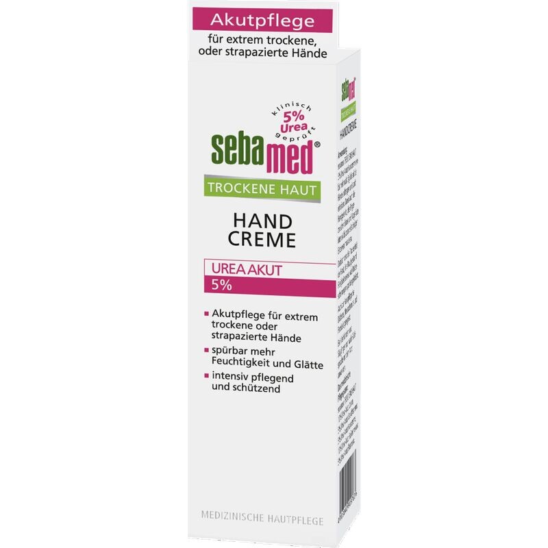 

Крем для рук для сухой кожи Urea Acute 5% sebamed, 75 ml