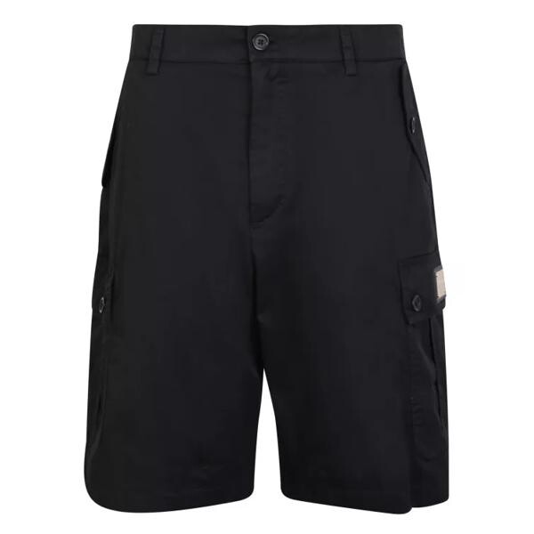 

Шорты cotton shorts with cargo pockets Dolce&Gabbana, черный