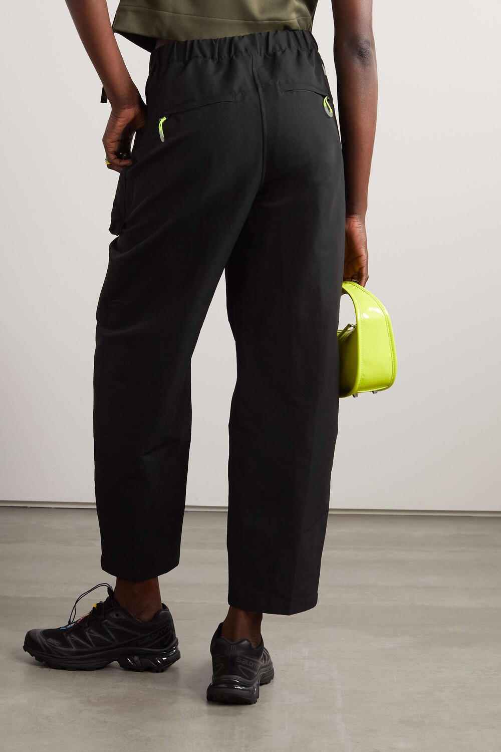 

THE NORTH FACE брюки карго W D2 City shell прямого кроя, черный