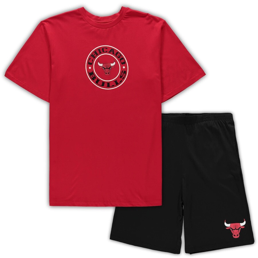 

Пижамный комплект Concepts Sport Chicago Bulls, красный