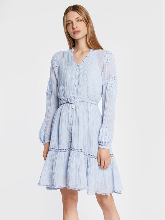 

Платье на каждый день, стандартного кроя Guess, синий