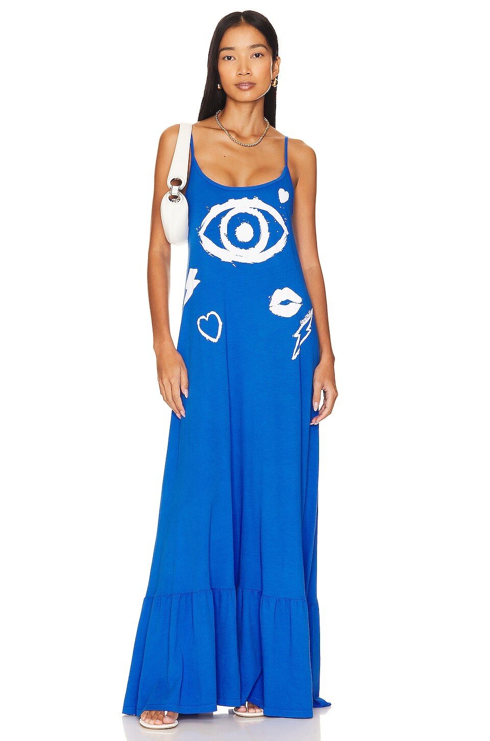 

Платье Lauren Moshi Beatrix Painted Evil Eye, цвет Ultramarine