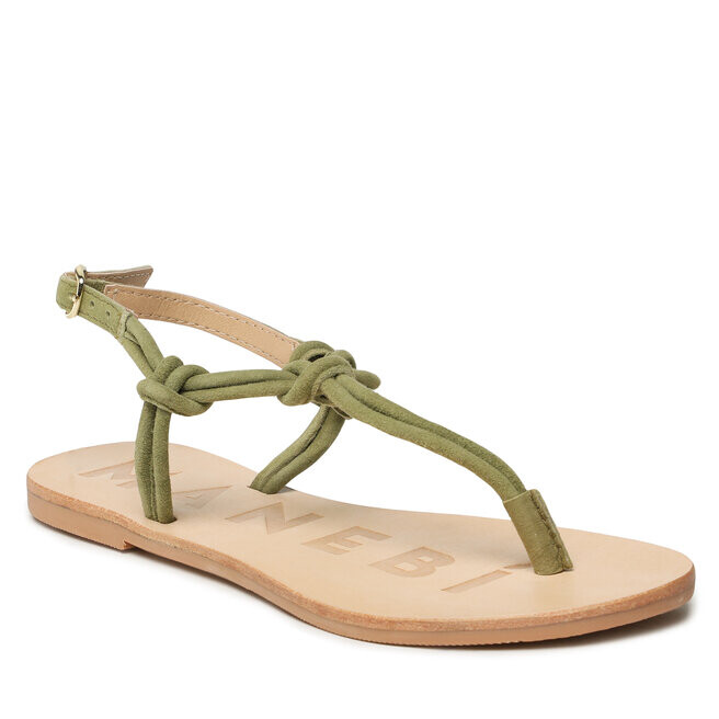 

Сандалии Manebi SuedeLeather Sandals, хаки