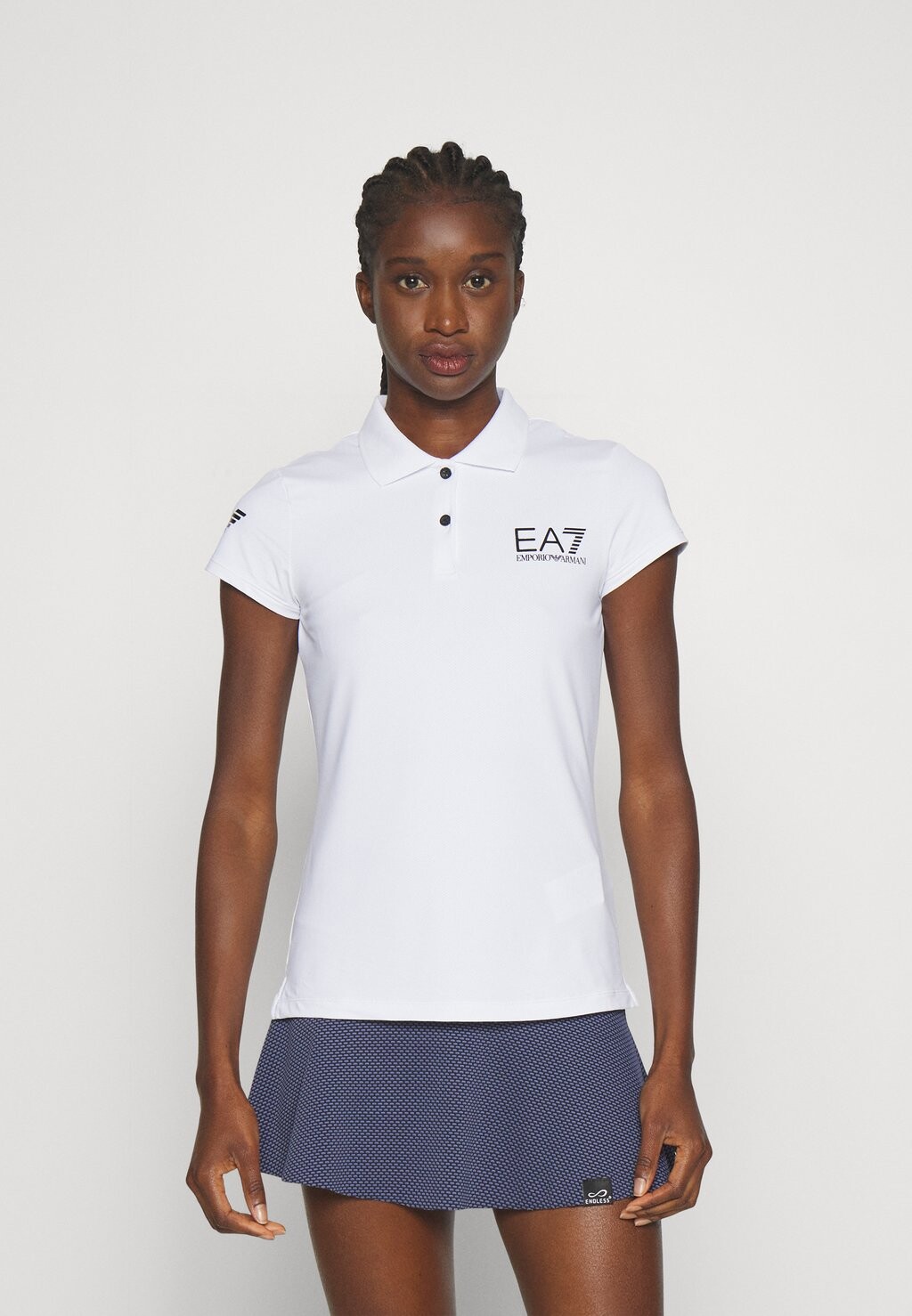

Поло EA7 Emporio Armani, белый