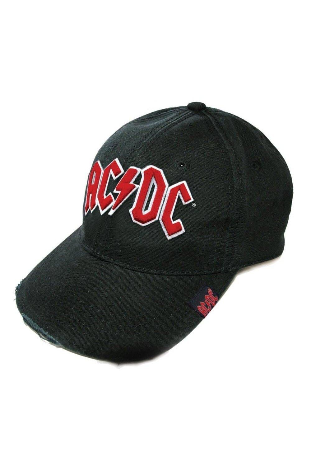 

Бейсболка с логотипом AC/DC, черный