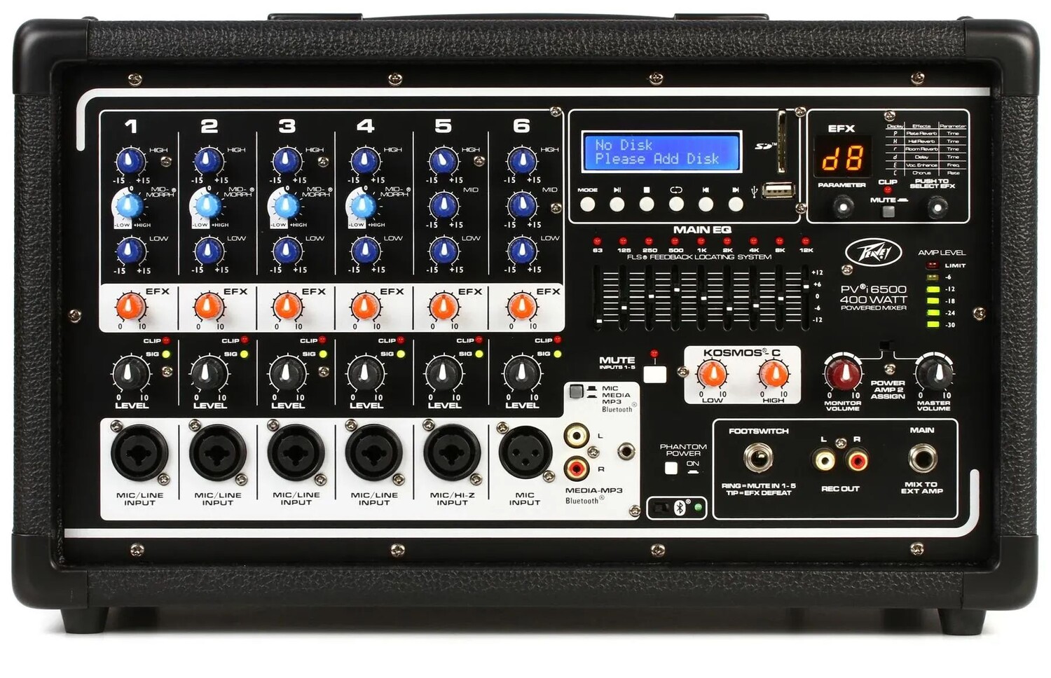 

Peavey PVi 6500 6-канальный мощный микшер мощностью 400 Вт