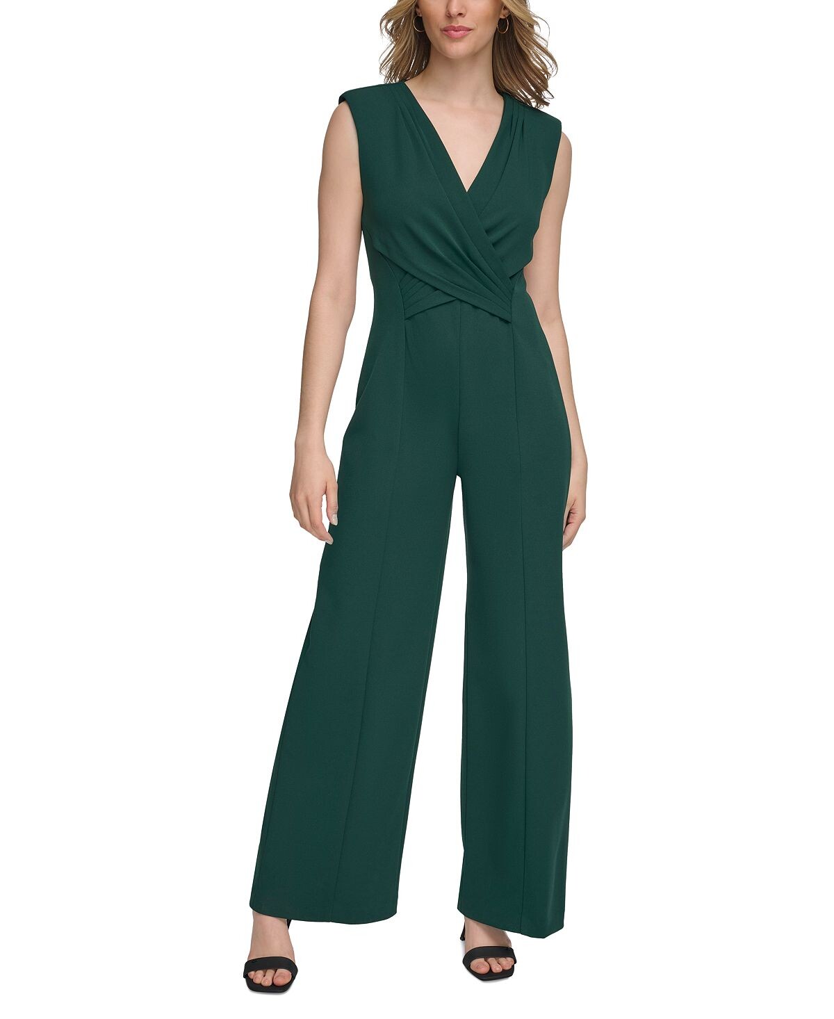 

Женский комбинезон прямого кроя Surplice Calvin Klein