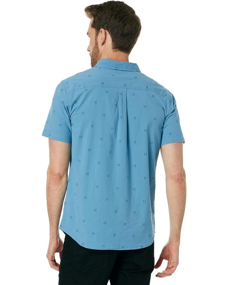 Рубашка O'Neill Quiver Stretch Dobby Standard Short Sleeve Woven Shirt, цвет Blue Shadow