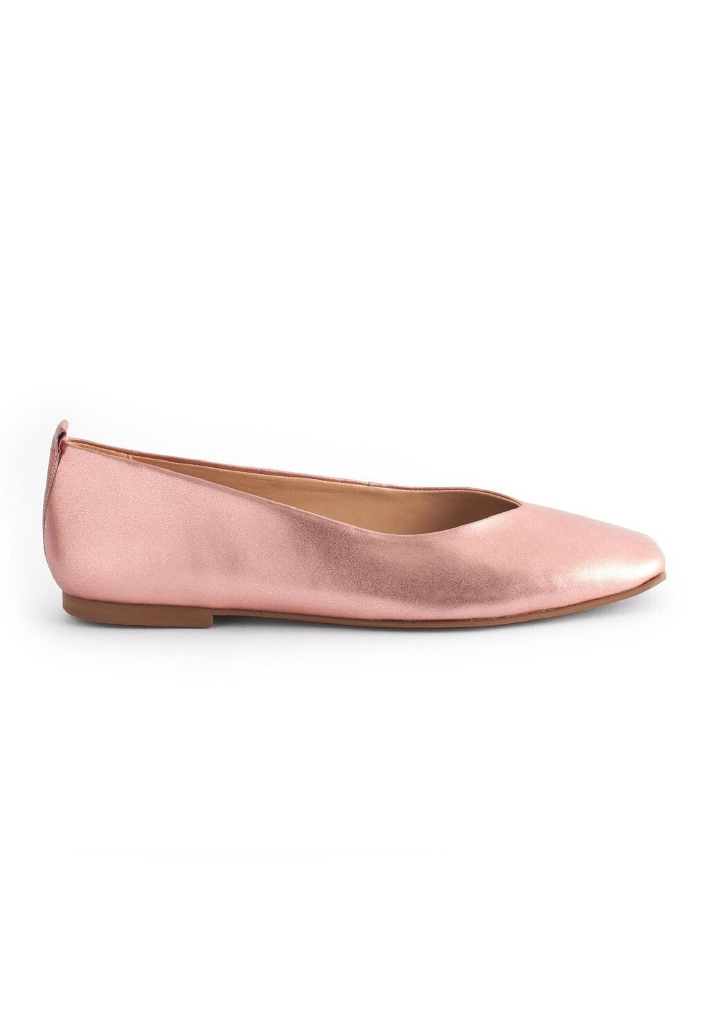 

Балетки Signature Leather High Cut Ballerina Shoes Next, розовый