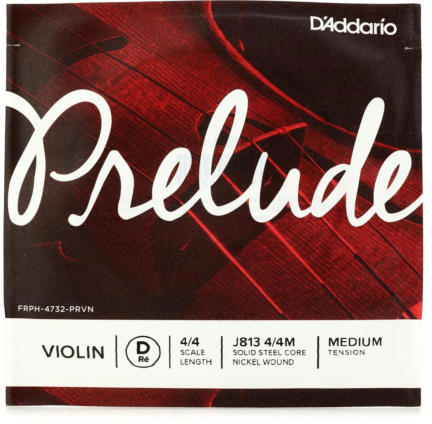 

D'Addario J813 Prelude Скрипка D Струна - размер 4/4