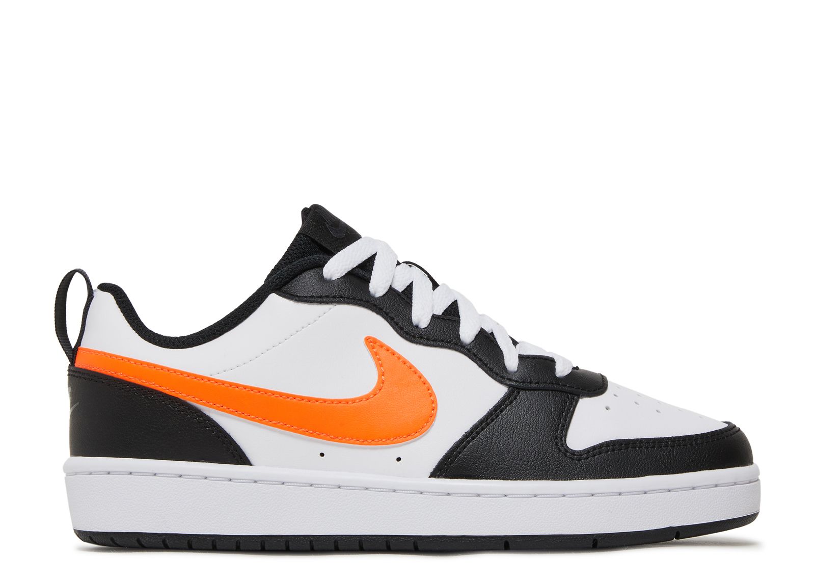 

Кроссовки Nike Court Borough Low 2 Gs 'White Black Orange', белый