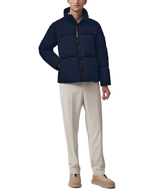 

Стеганый пуховик на молнии Lawrence Canada Goose, цвет Blue
