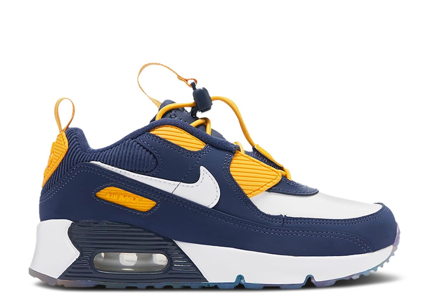 

Кроссовки Nike Air Max 90 Toggle Se Ps 'Midnight Navy University Gold', синий