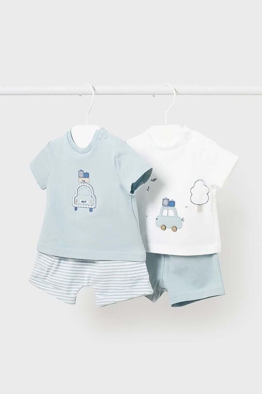 

Mayoral Newborn Комплект одежды для новорожденного, 2 шт., бирюзовый