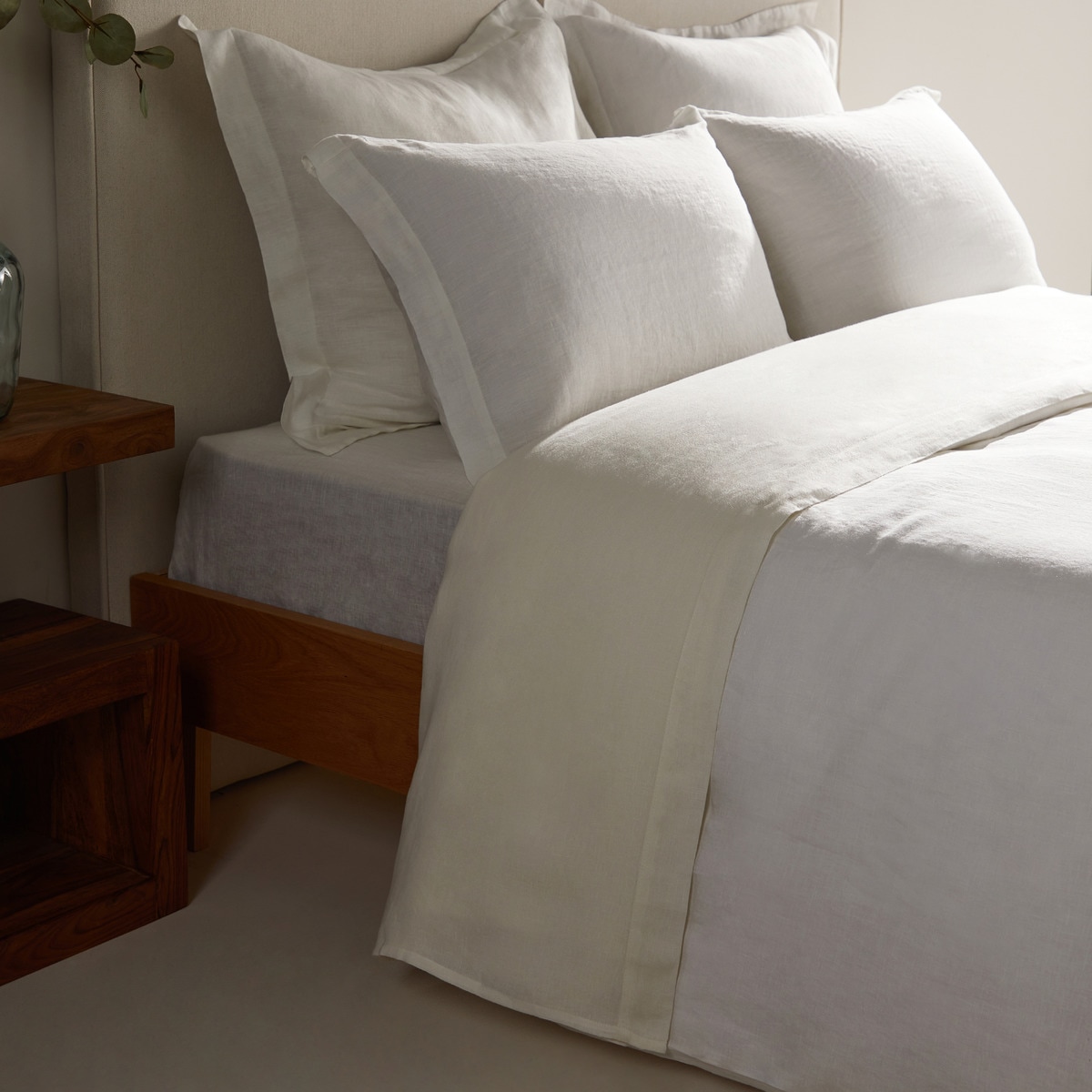 цена Комплект постельного белья для стирки комнатного белья - El Corte Inglés El Corte Inglés - Room, белый
