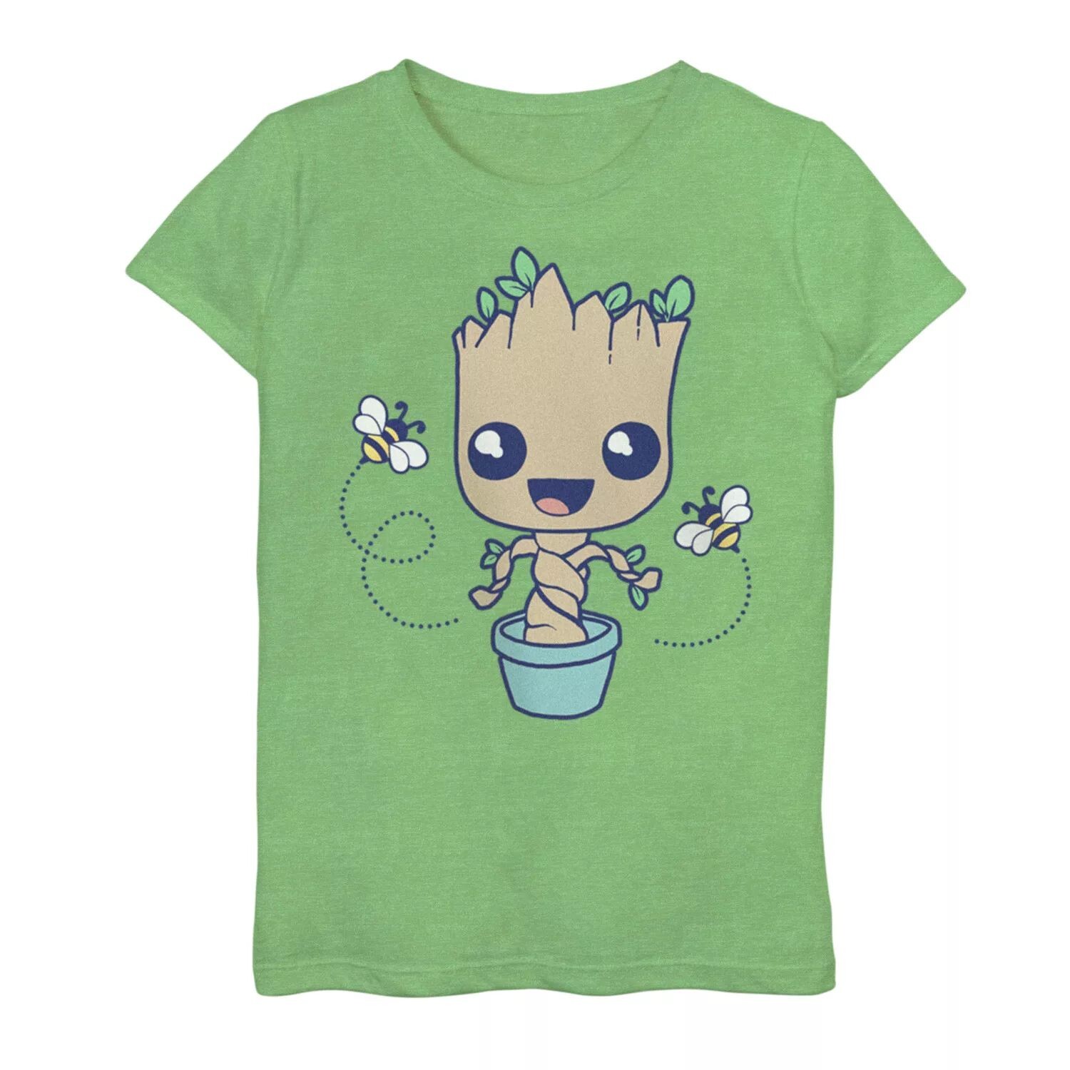 

Футболка с рисунком «Marvel Groot Hello Spring Bees» для девочек 7–16 лет Marvel