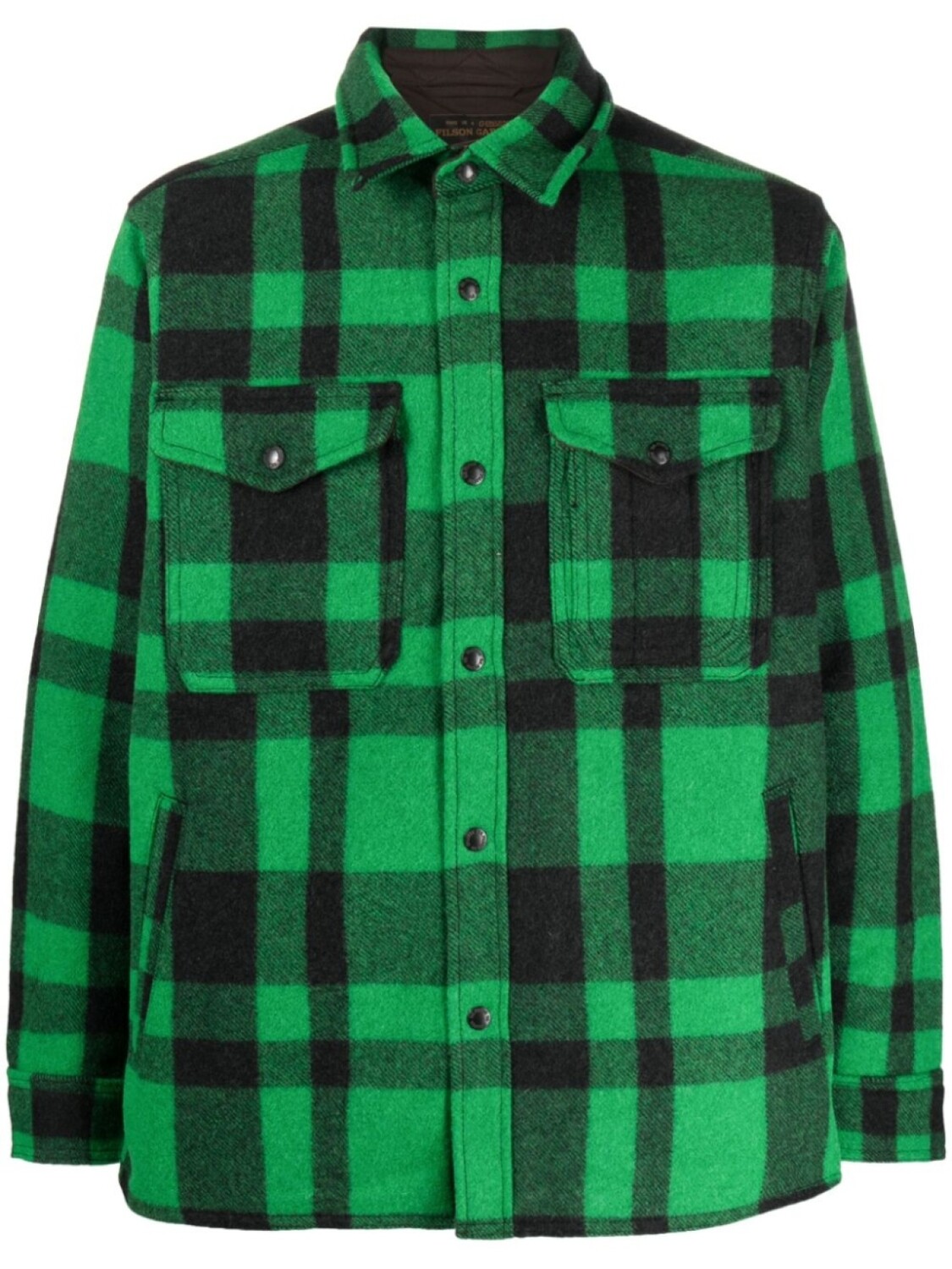 

Шерстяная куртка-рубашка Mackinaw Filson, зеленый