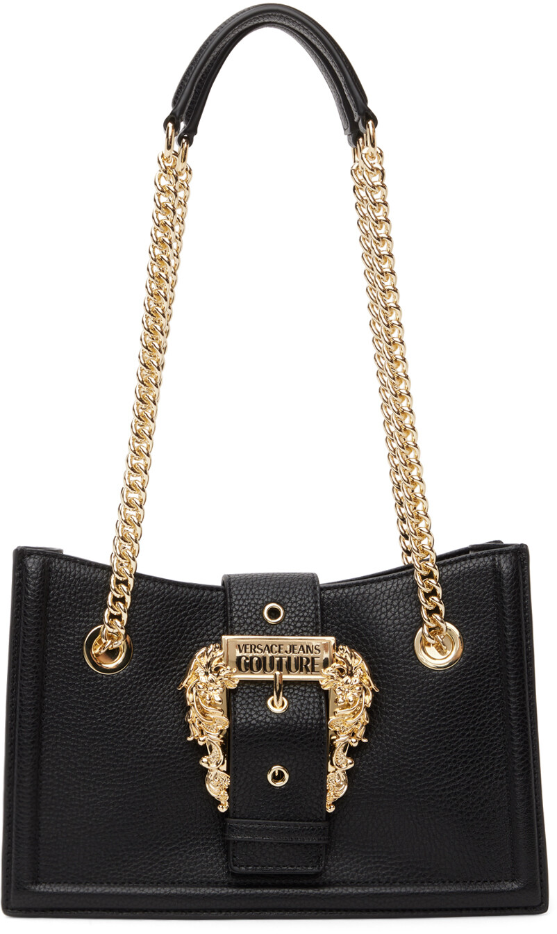 

Черная сумка-тоут от кутюр Versace Jeans Couture, цвет Black