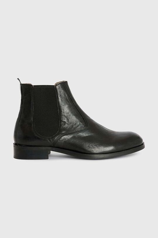 цена Кожаные ботинки челси Gus Boot Lthr AllSaints, черный