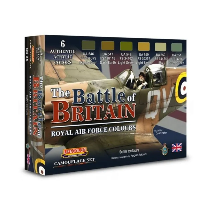

Битва за Британию Королевских ВВС, Aircraft Paint Sets (Lifecolor)
