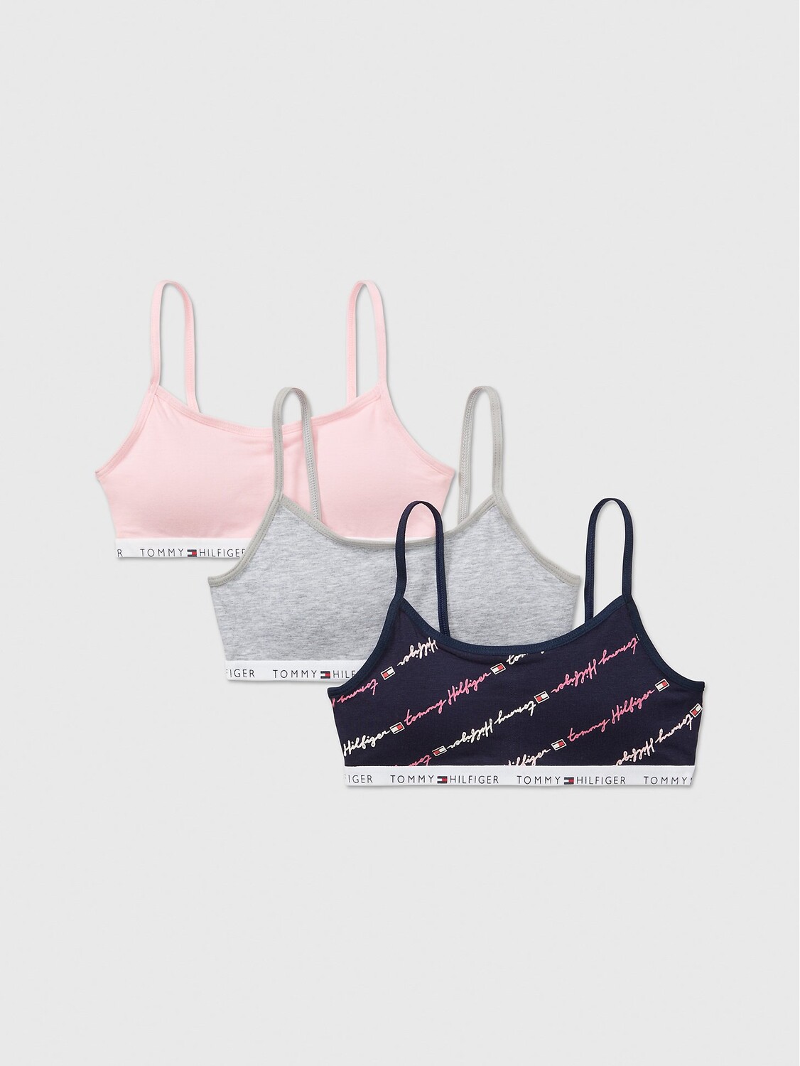 

Детский бюстгальтер без косточек 3 шт. Tommy Hilfiger