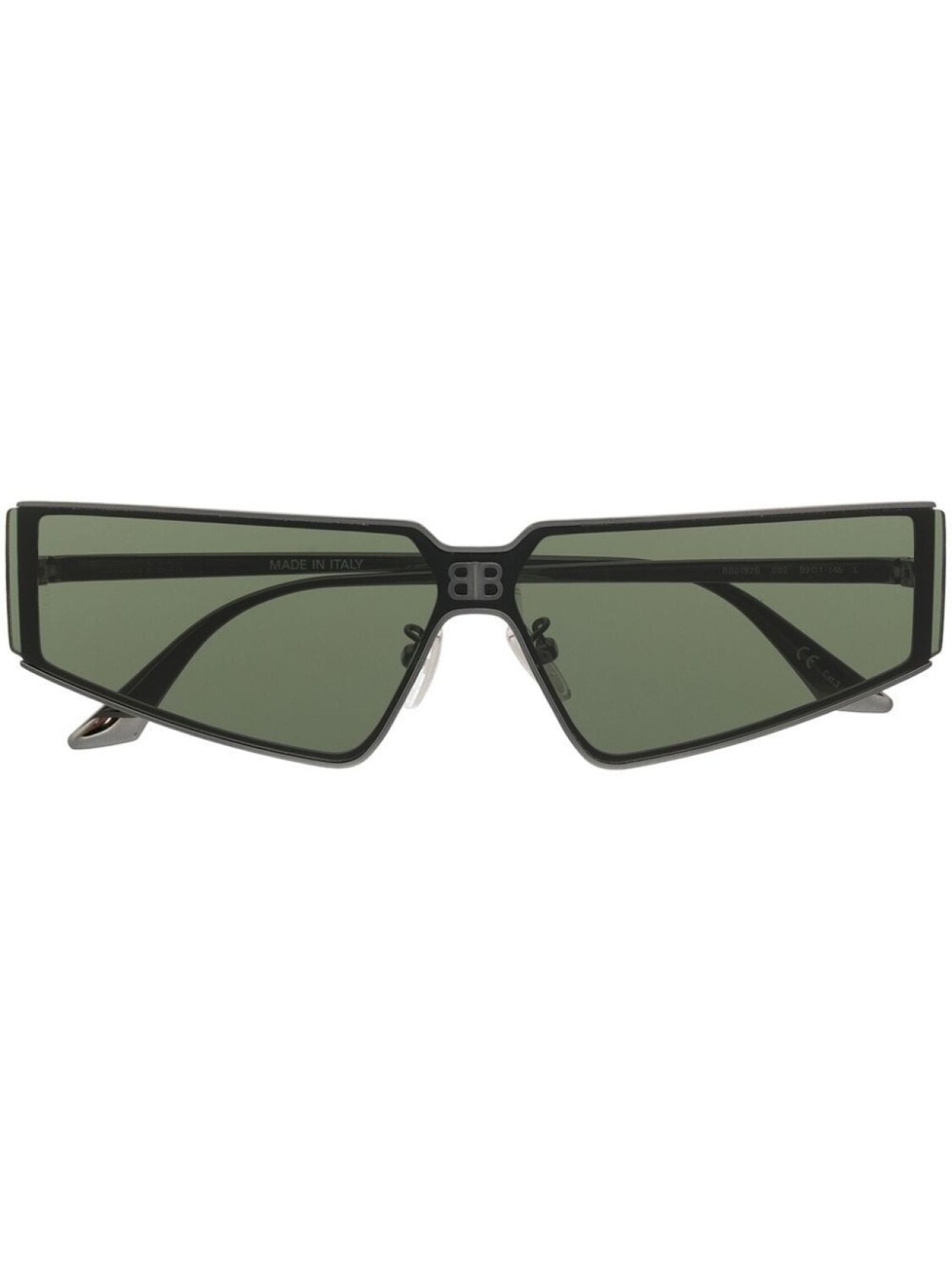 

Balenciaga Eyewear солнцезащитные очки в квадратной оправе, черный